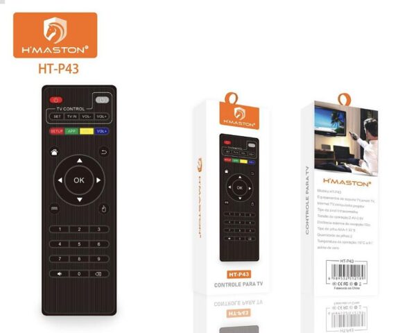 Controle para tv box