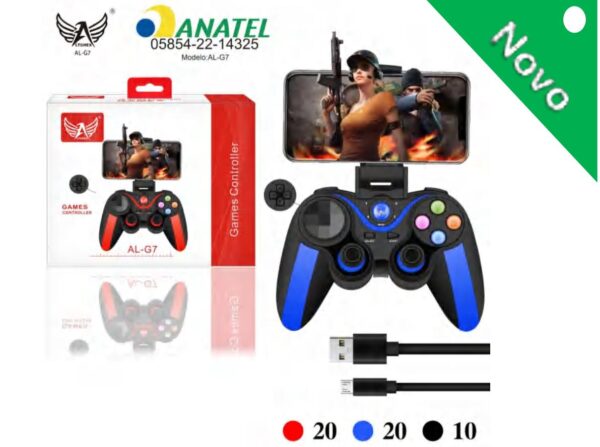 Controle de jogos para celular via Bluetooth